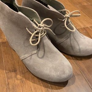 Tan suede booties from Dolce Vita size 9 1/2